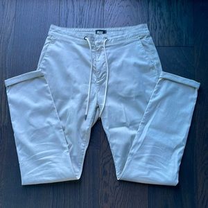 PAIGE Fraser Jogger type drawstring pant khaki